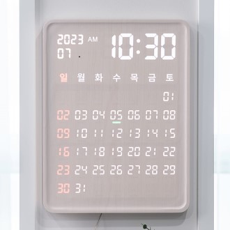 �ö����� �������� Ȧ��  ���ڴ޷� LED ���ð� 