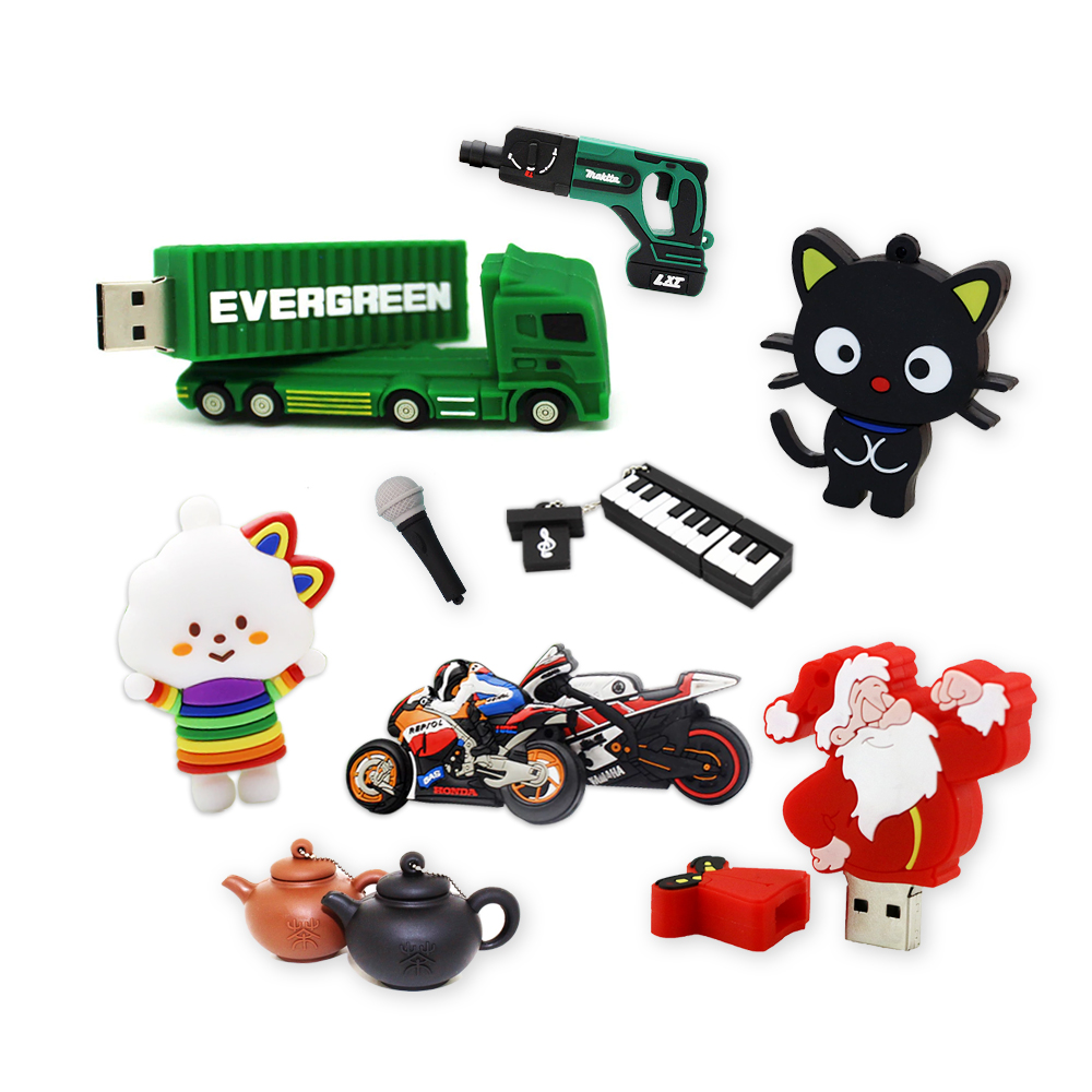 [����Ʈ����] �ֹ����� PVC ĳ���� USB 8G